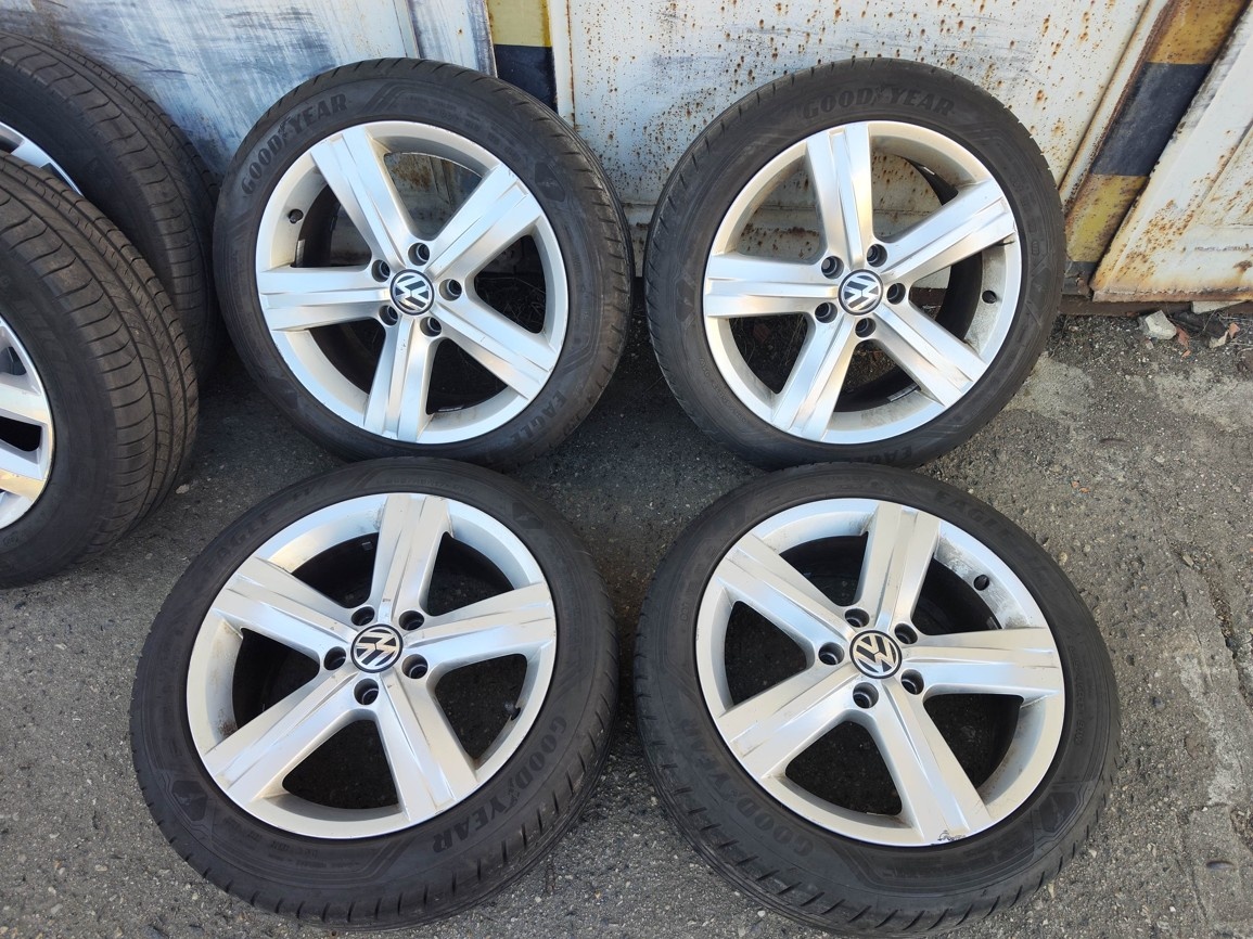 17"letní alu sada Fontana 5x112 origo Passat B7 B6 Golf 7 6