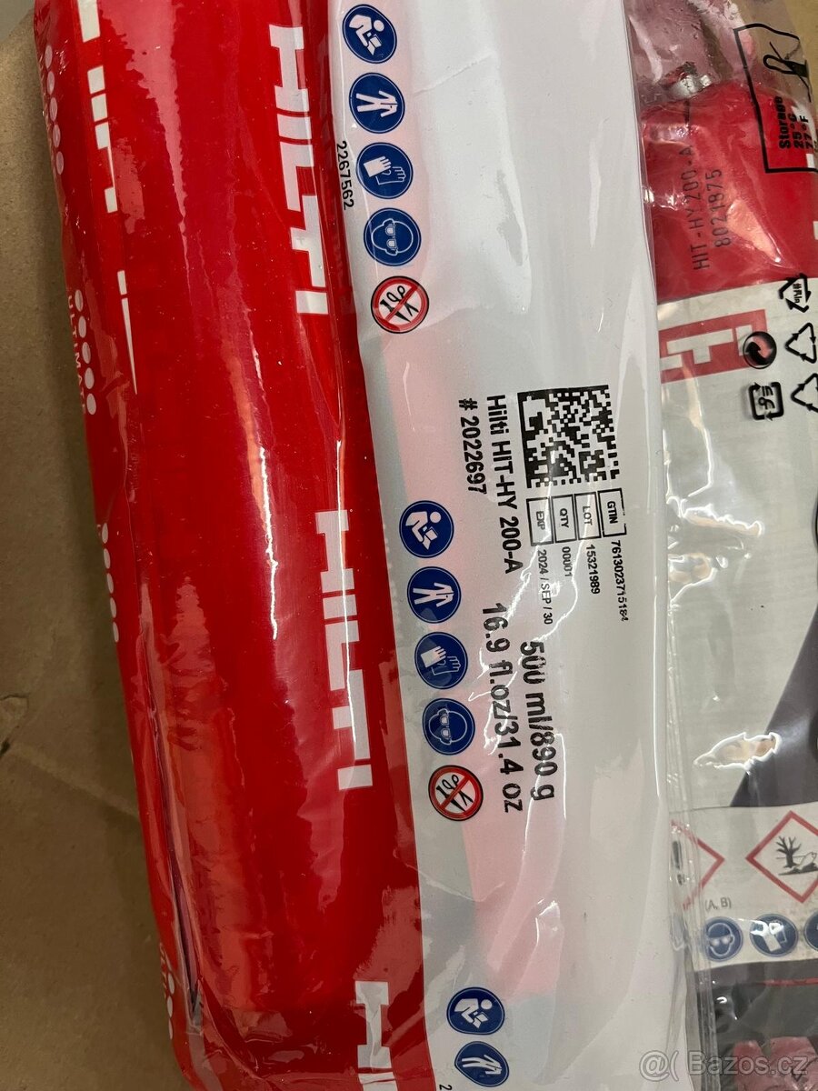 HILTI CHEMICKÁ KOTVA HIT-HY 200-A V3 500ML