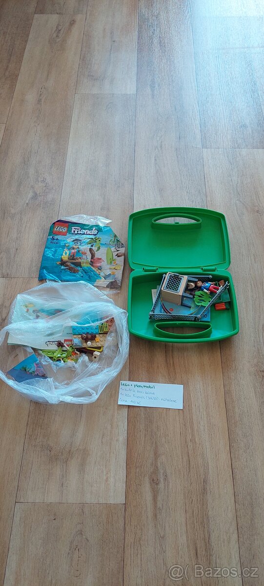 Lego + playmobil