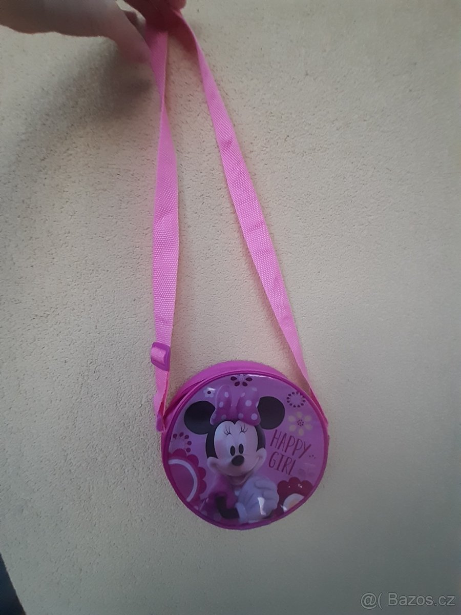 Kabelka Minnie + pytlík