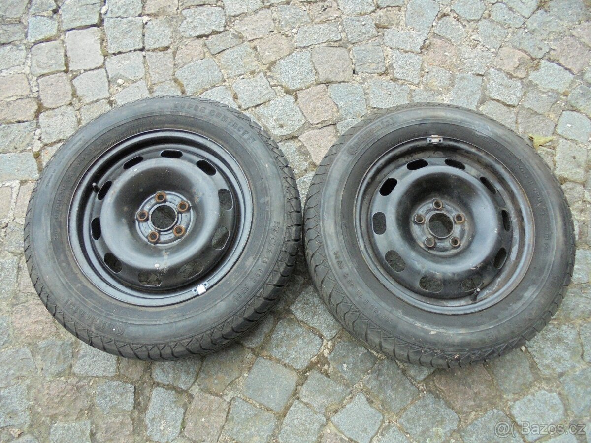 2 nová kompletní kola Octavia 1. 195/65 R15 letní