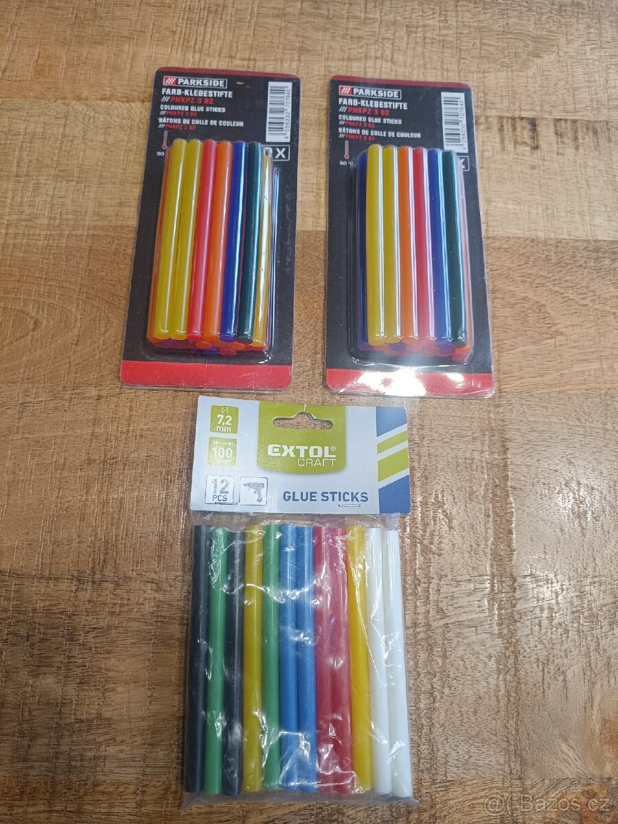 Tavící tyčinky barevné