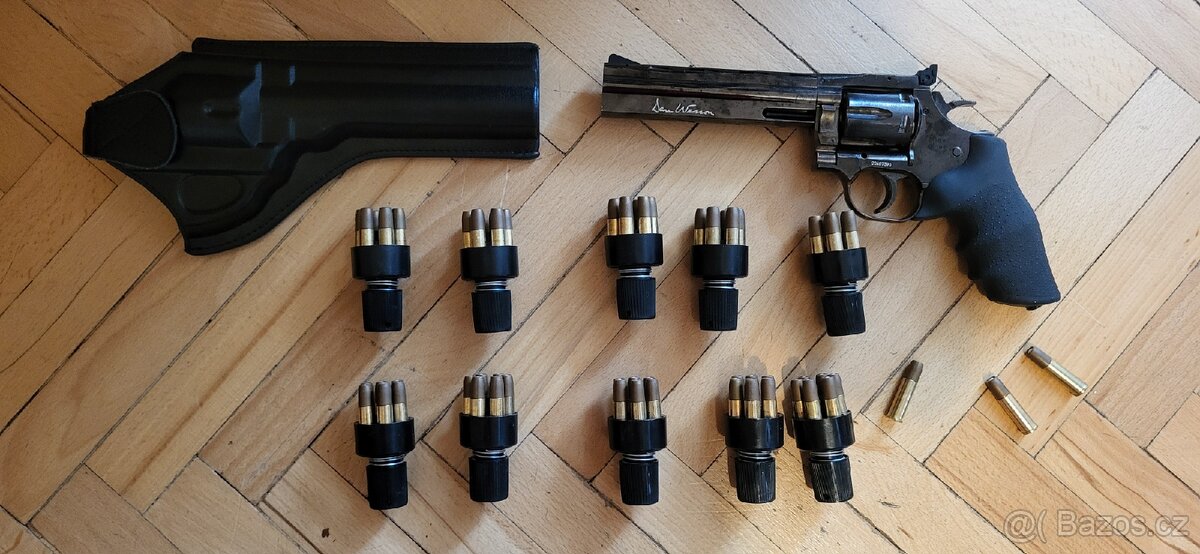 🔫 Airsoft revolver Dan Wesson 715 – 6" Steel Grey CO₂🔫