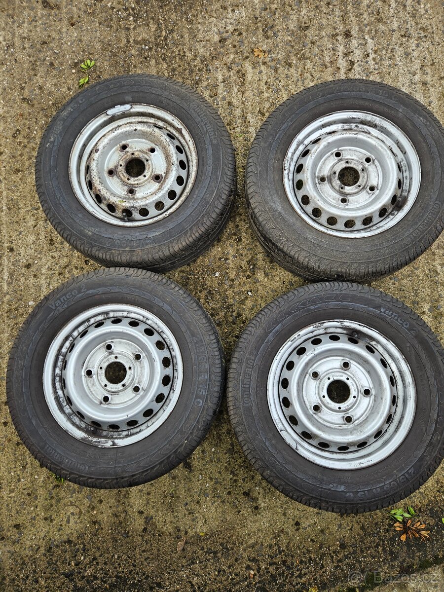 Kompletní kola na Ford Tranzit Custom