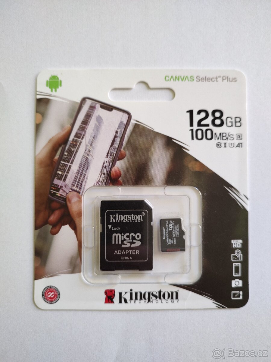 Micro SD karta Kingston 128 GB