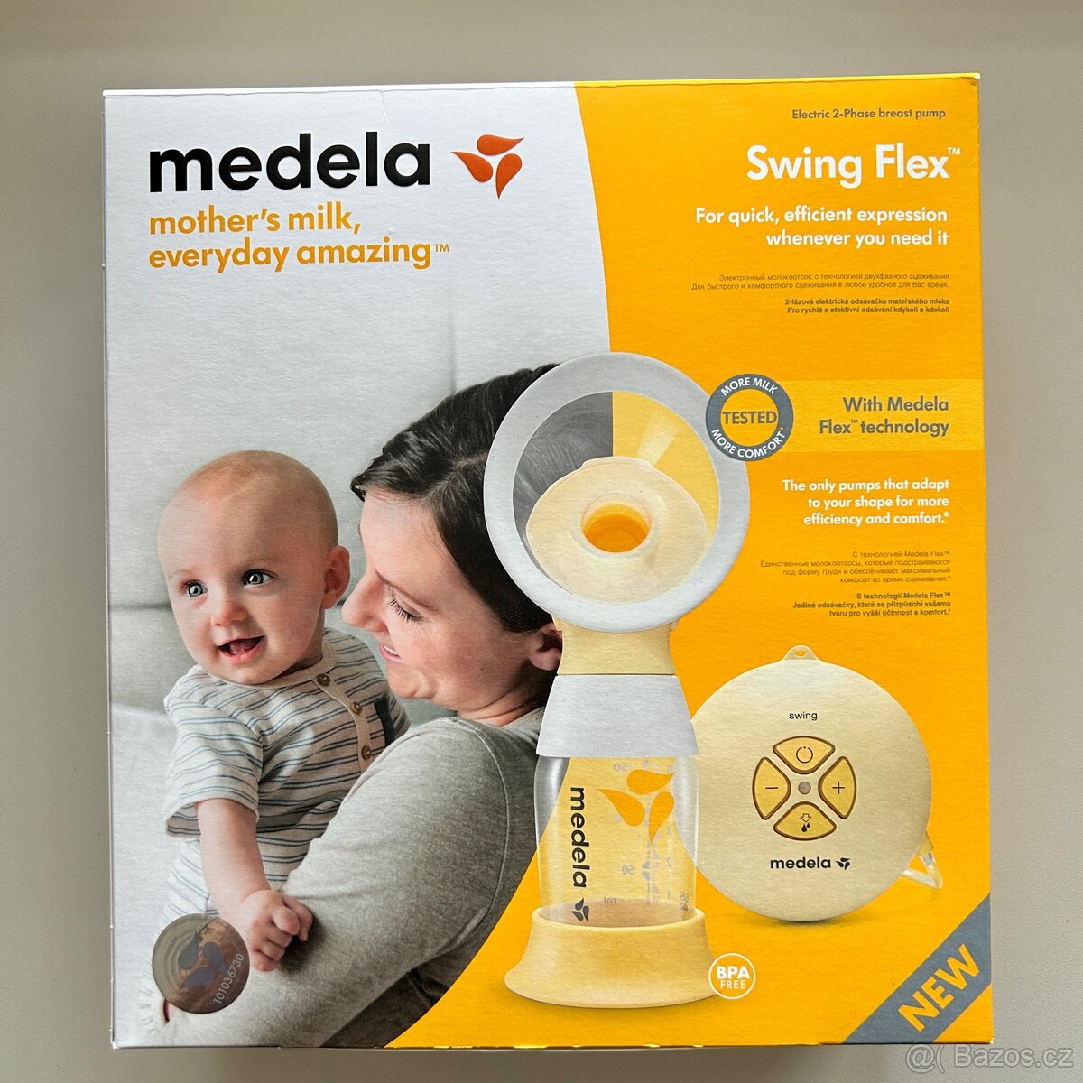 MEDELA Swing Flex 2-fázová Elektrická odsávačka