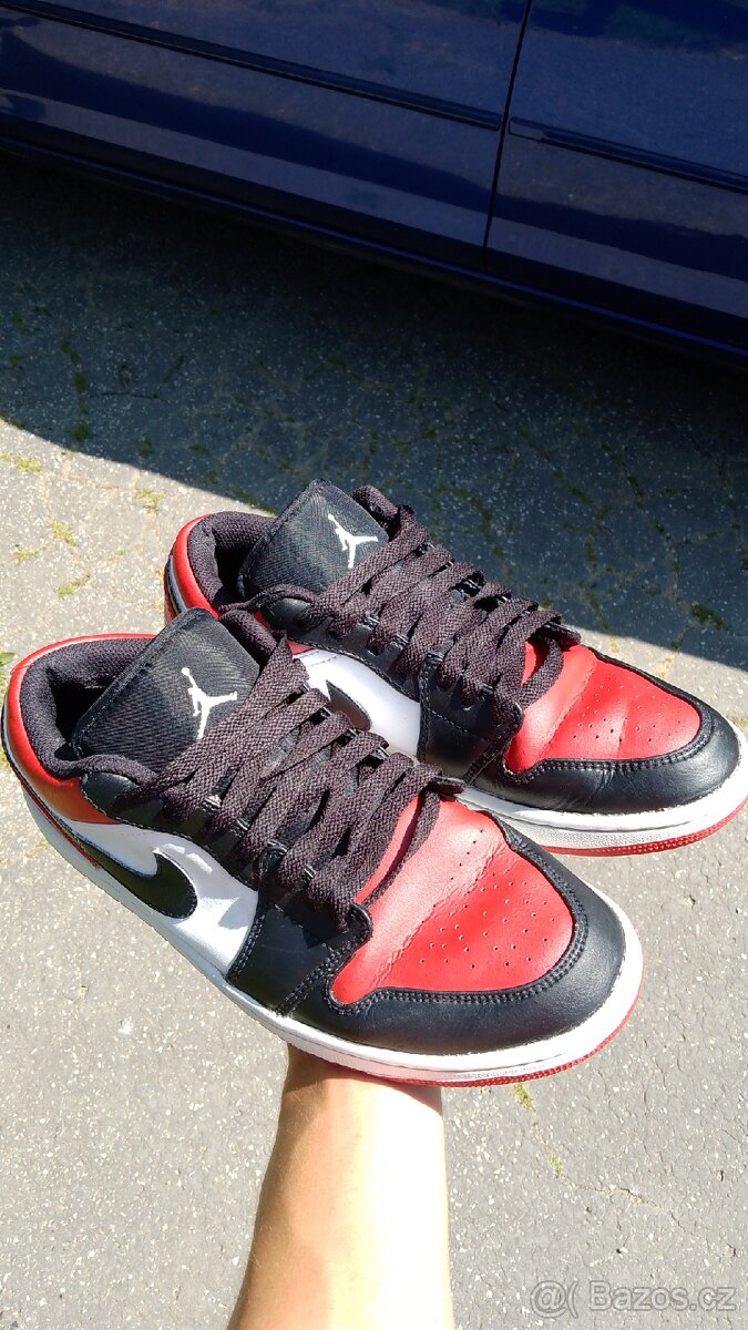 Jordan 1 Low Bred Toe