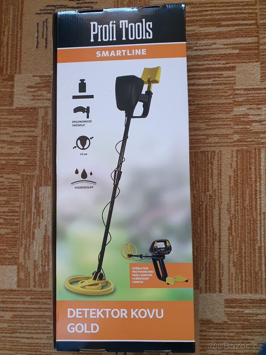 detektor kovů profi tools