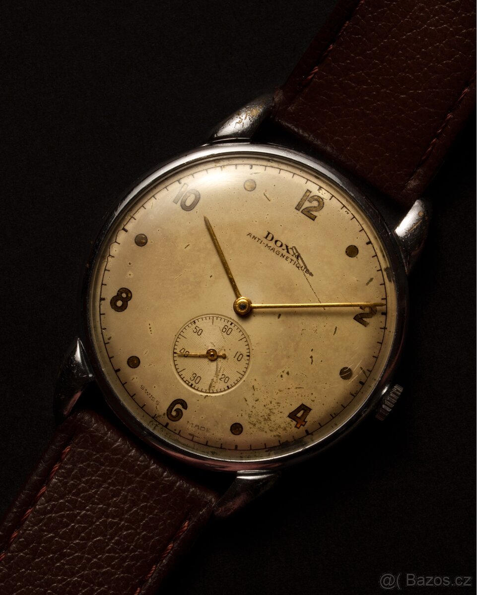 Velké vintage Doxa Antimagnetique