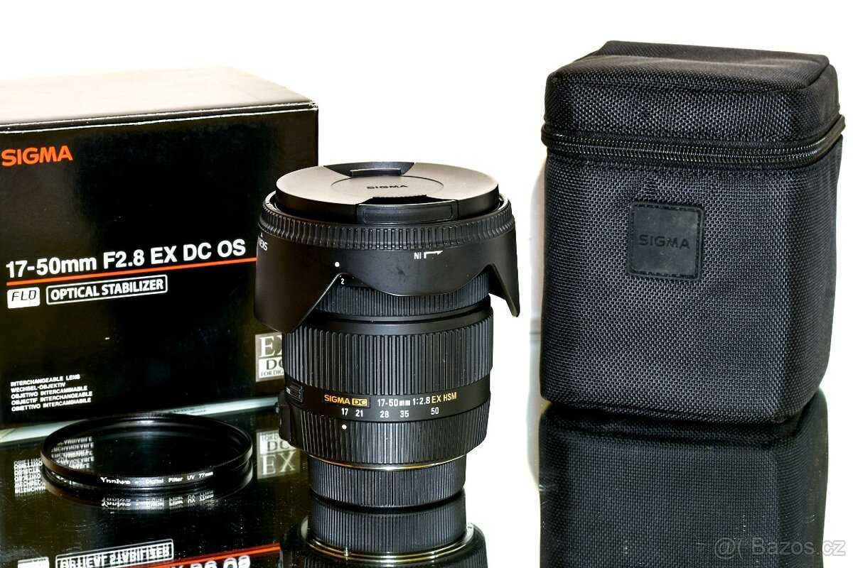 Nikon Sigma 17-50mm f/2,8 EX DC OS HSM TOP STAV