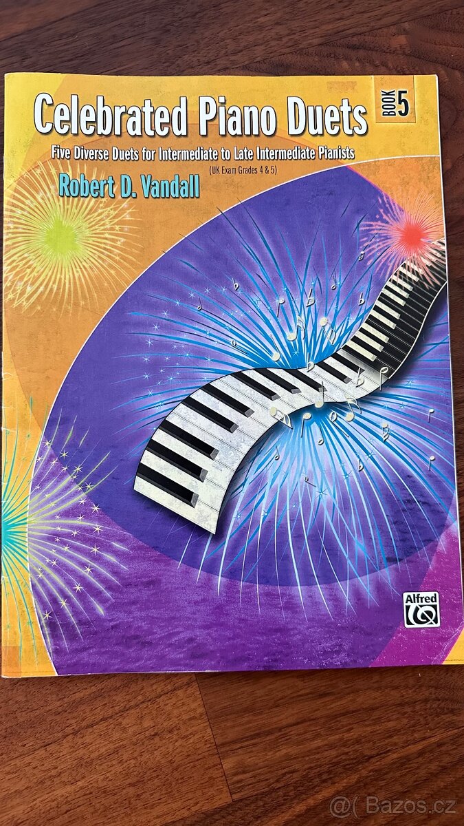 Noty-R. Vandall: Klavírní duety, Book 5