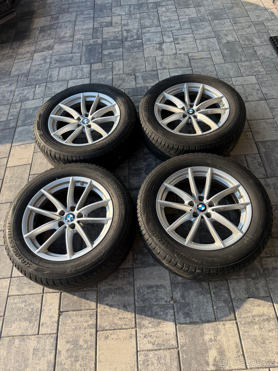 Alu kola BMW X4,X3 G01 18" 5x112 zimní BRIDGESTONE 225/60R1