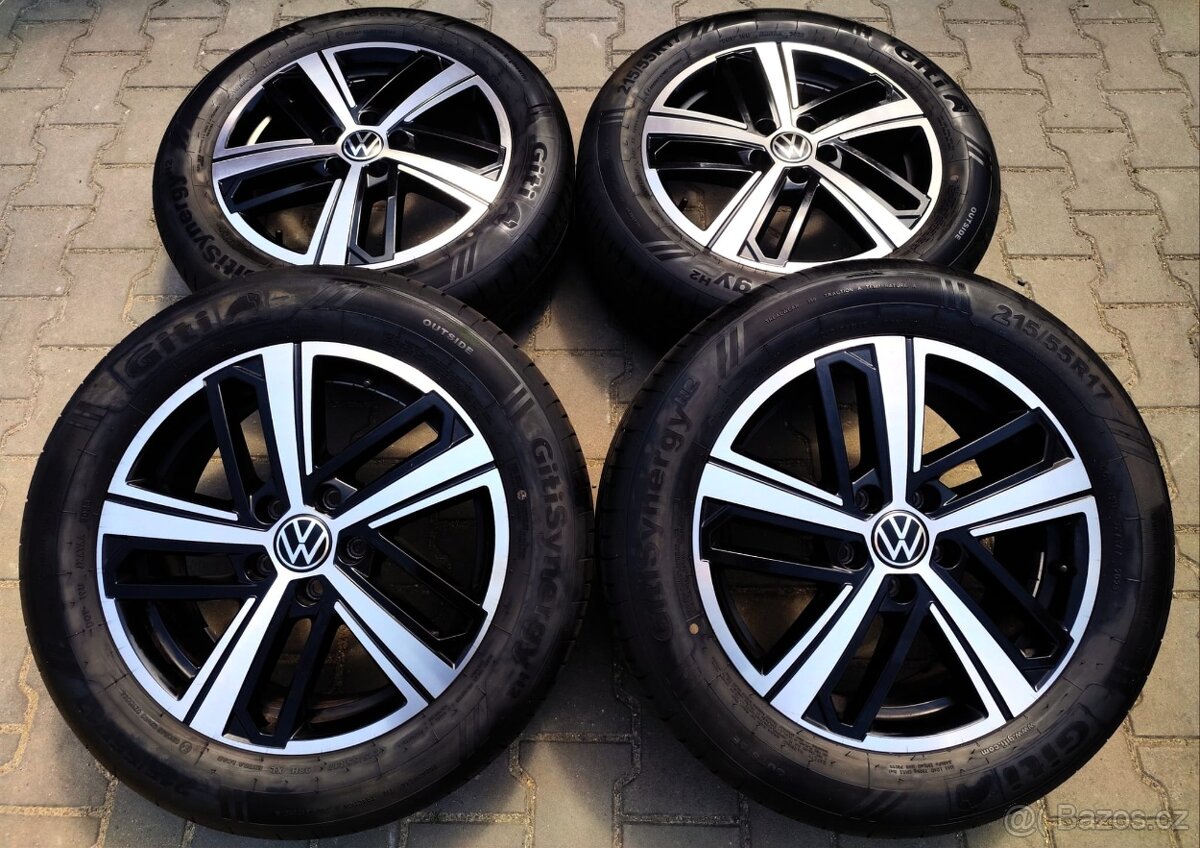 Alu kola originál Volkswagen Caddy 5x112 R17