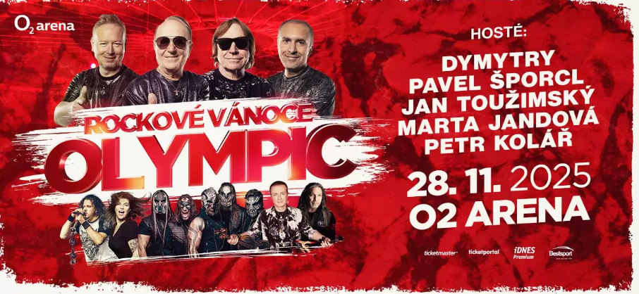 Olympic O2 aréna 28.11.2025 rokové vanoce