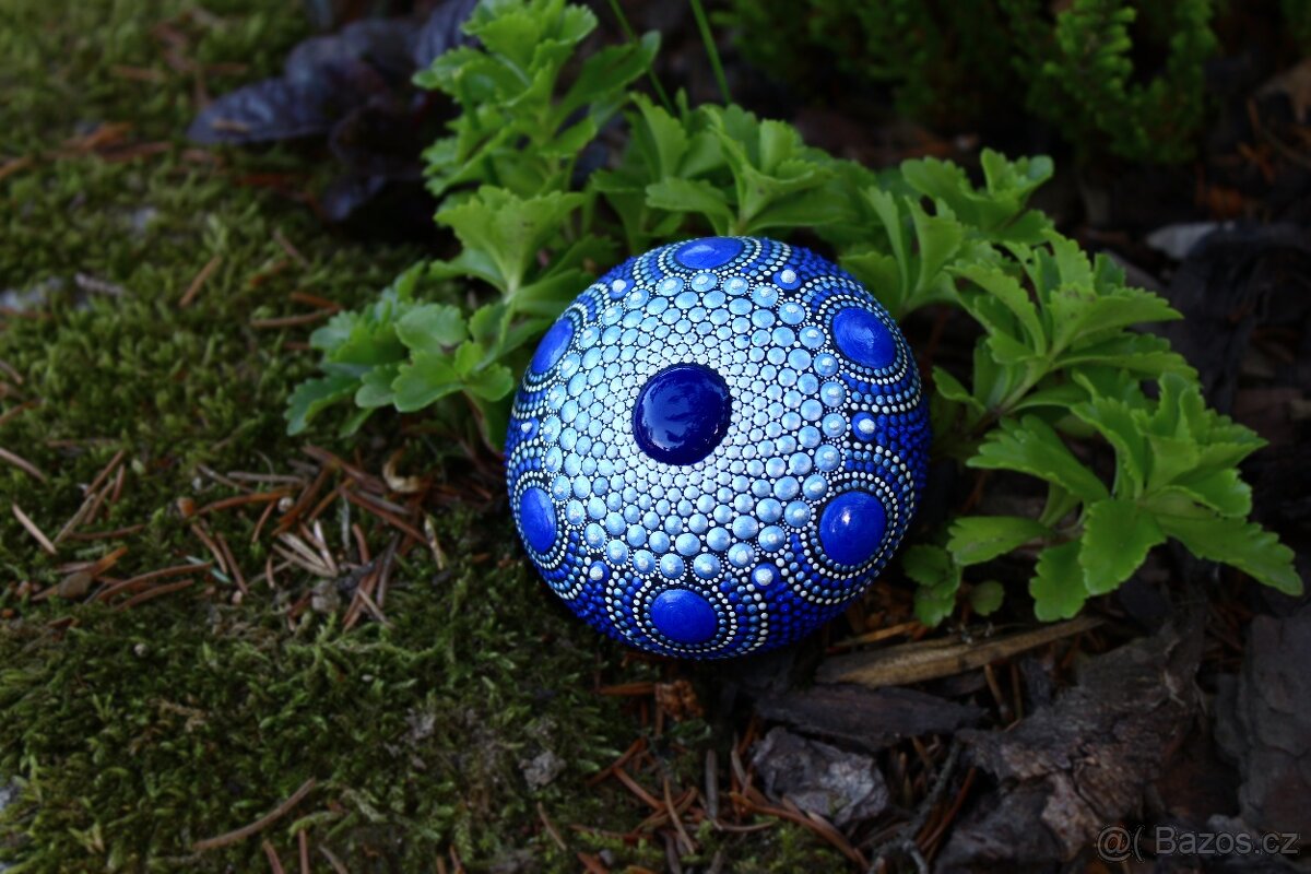 Mandala "Modrá laguna" DotArt