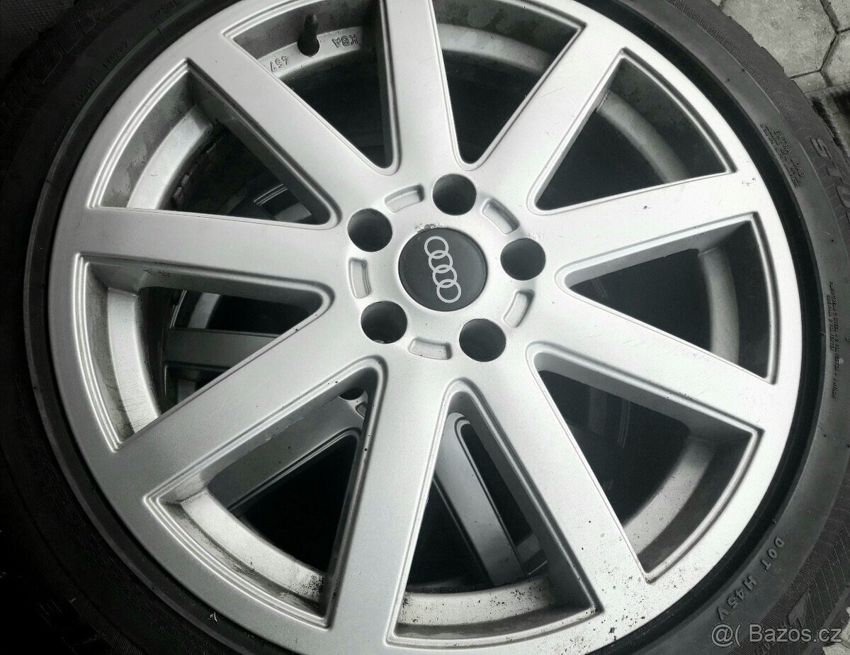 Sada zimních Alu kol 18" na Audi A8, WV