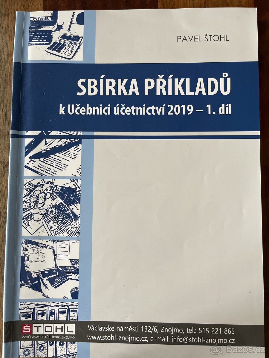 Sbírka příkladů k učebnice účetnictví první díl