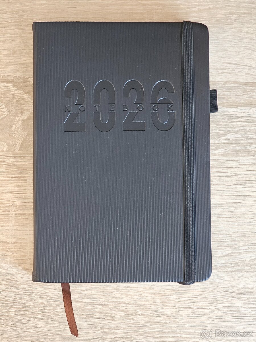 Nový Diář 2026 Notebook Luxusní