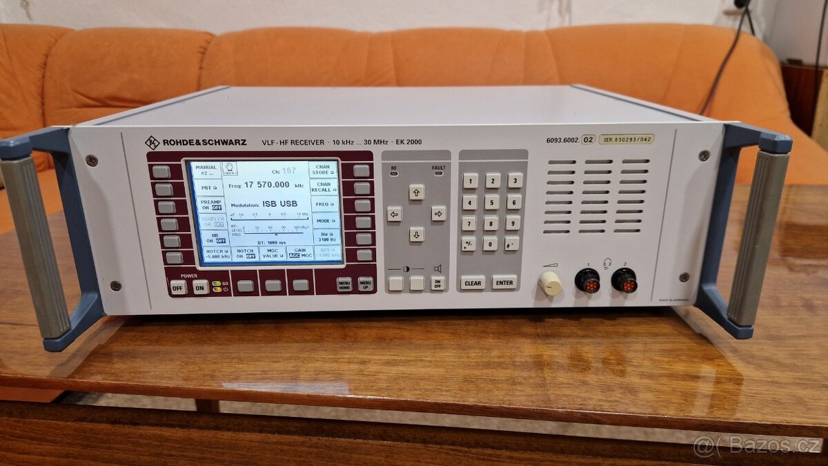 Rohde & Schwarz EK2000 KV přijímač 10kHz-30MHz