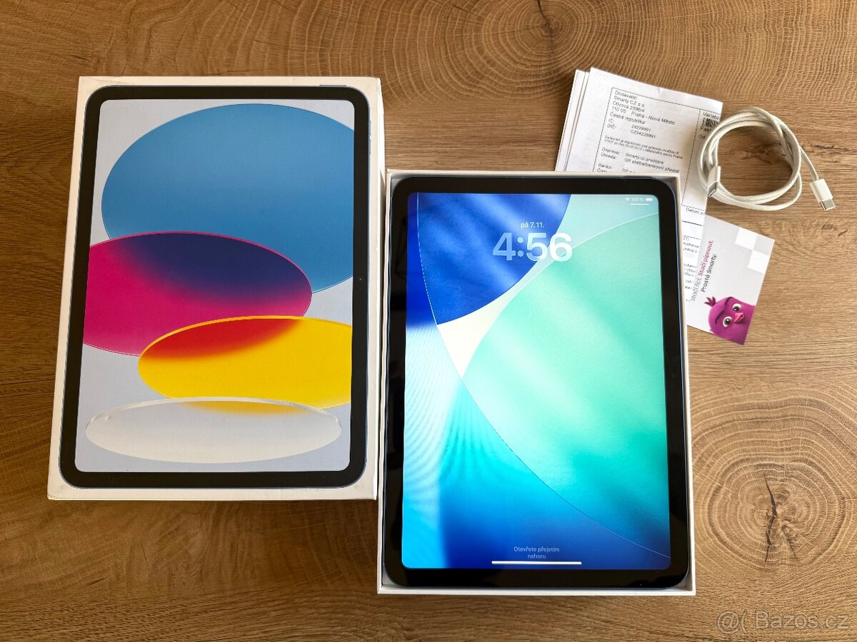 Apple iPad 10 gen. 2022, 64 gb, blue, ZÁRUKA