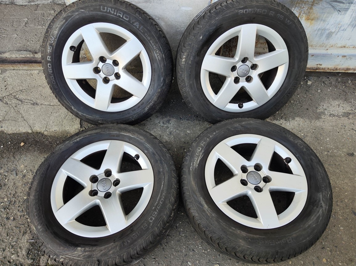 15"letní alu sada 5x100 origo Audi A3 Golf 4 Octavia 1 Leon