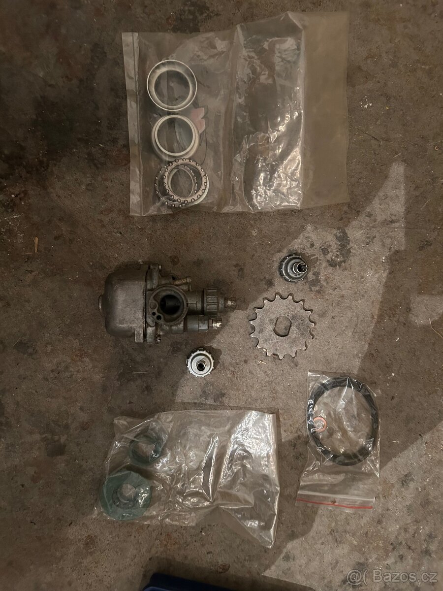 Karburátor a díly Simson s51