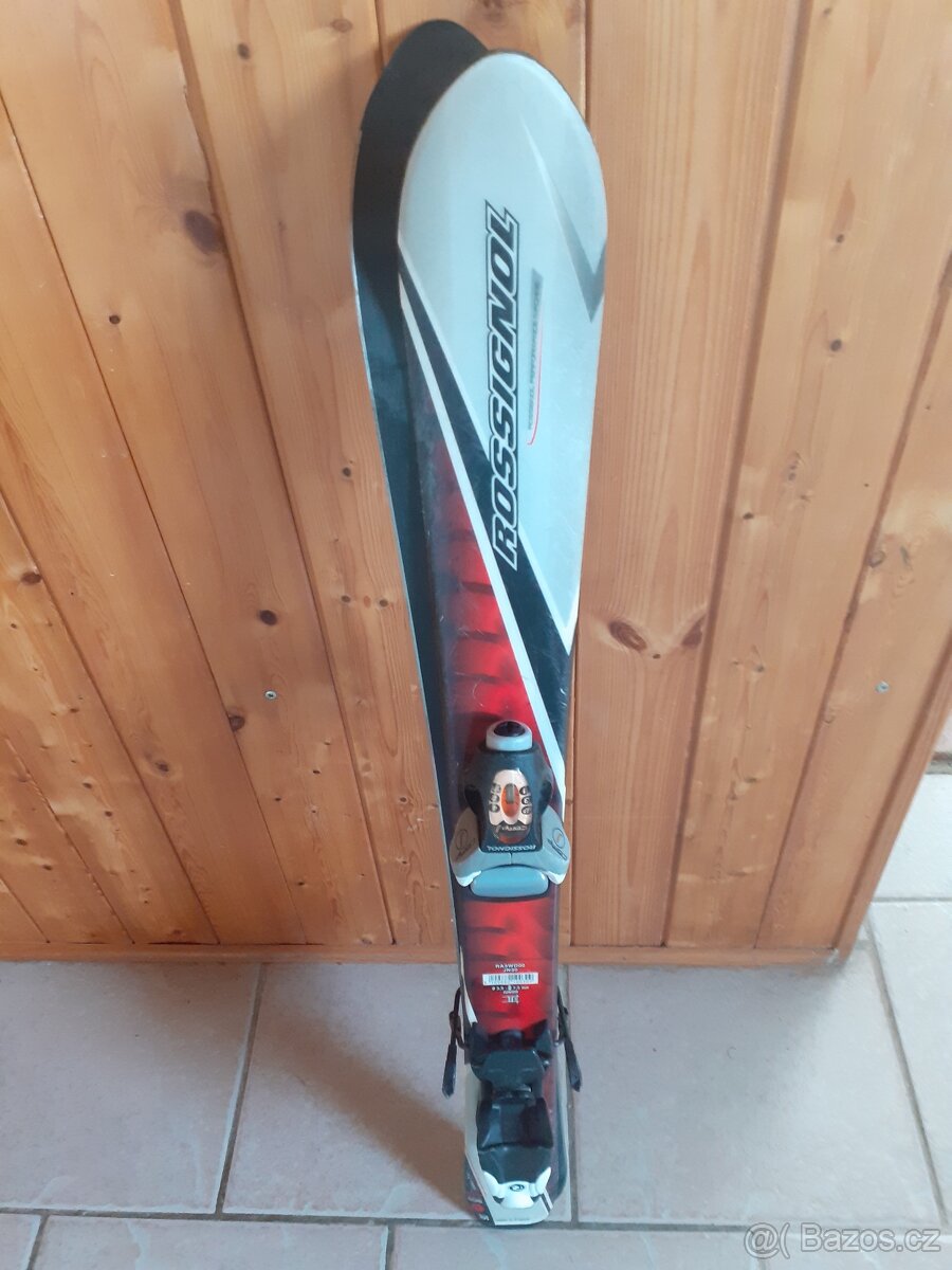 dětské lyže zn. Rossignol vč.vázání 90 cm