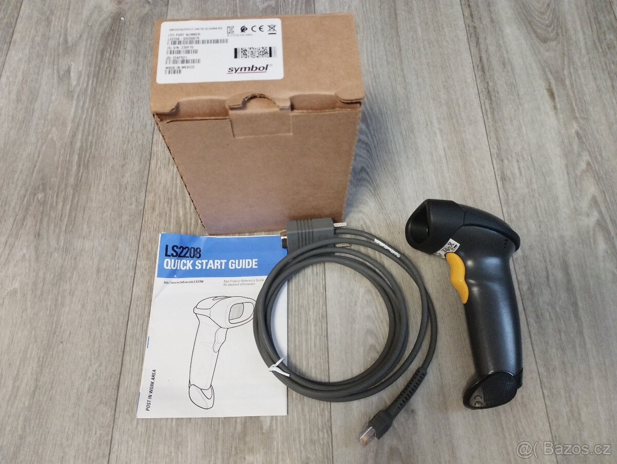 Čtečka čárových kódů Zebra (Motorola) LS2208 - nová