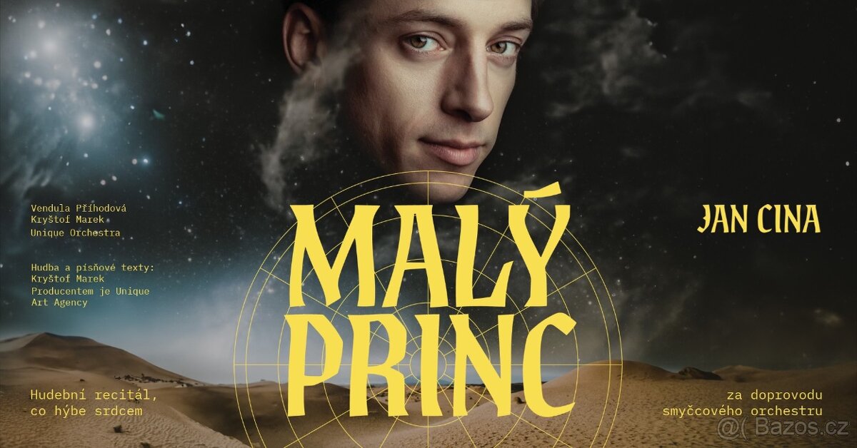 Malý Princ Recitál - SONO Brno 3.12. - Jan Cina