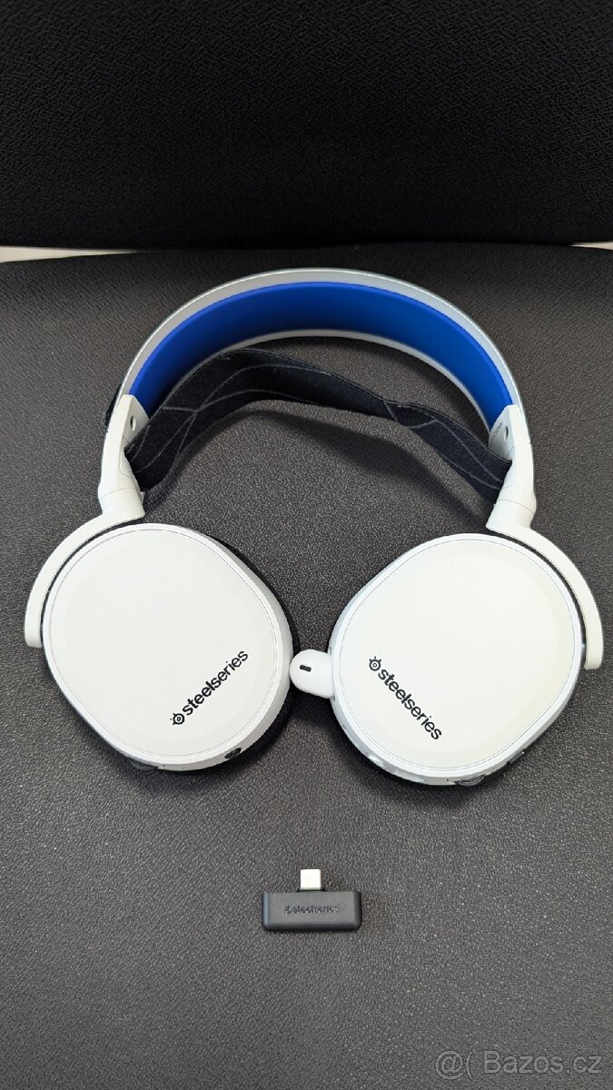 SteelSeries Arctis 7p+ bílá