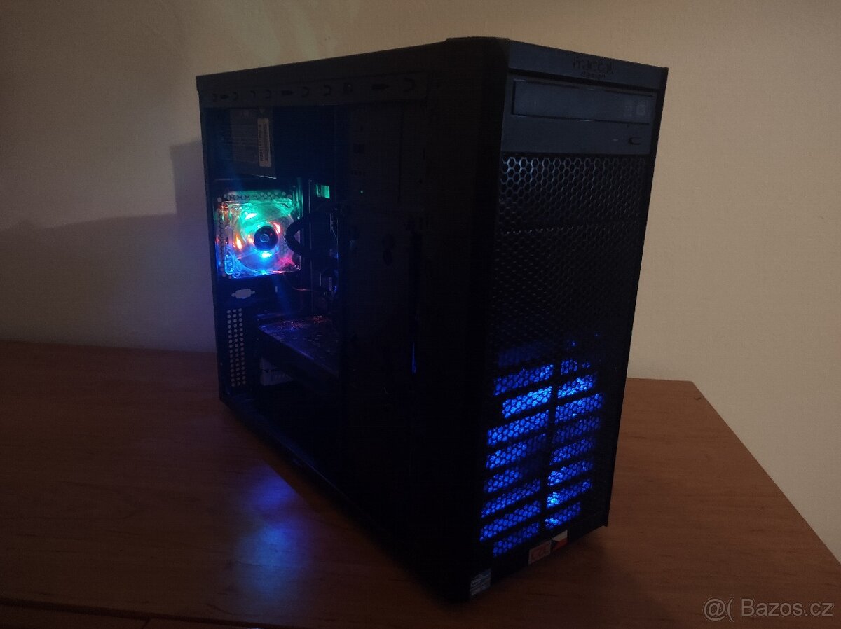 Herní PC s Intel 10th a AMD RX570 8GB (podobná RTX 3050)