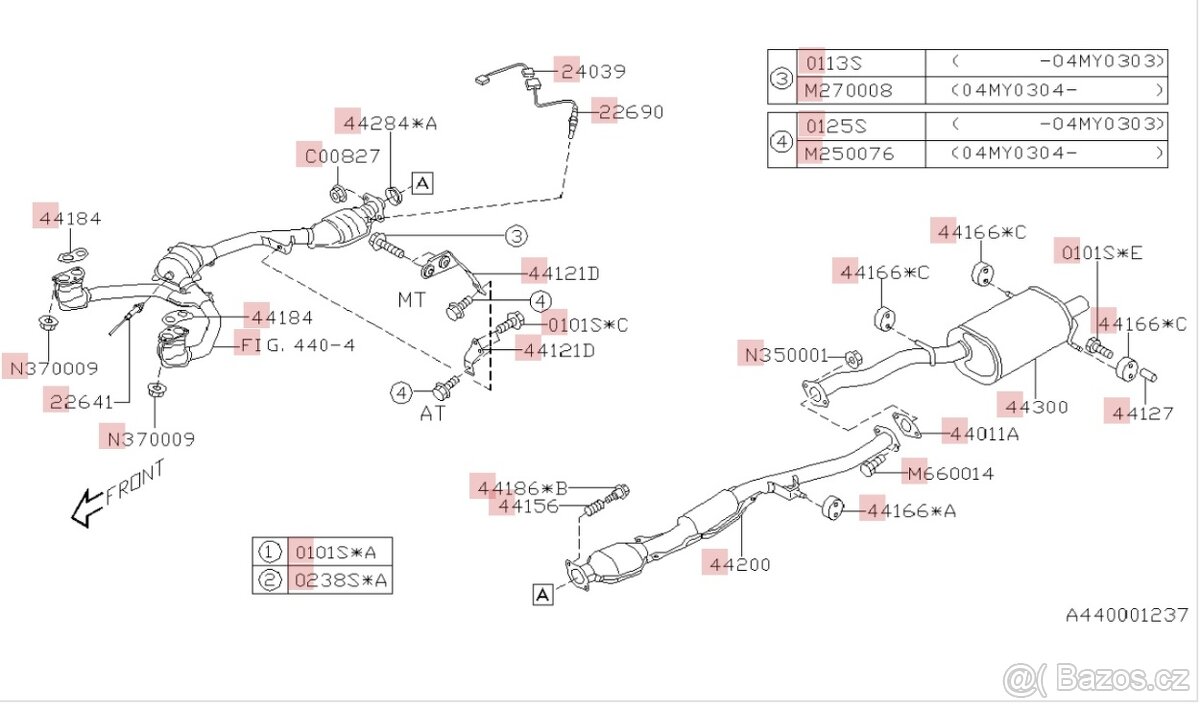 Katalyzátor WRX 2.5