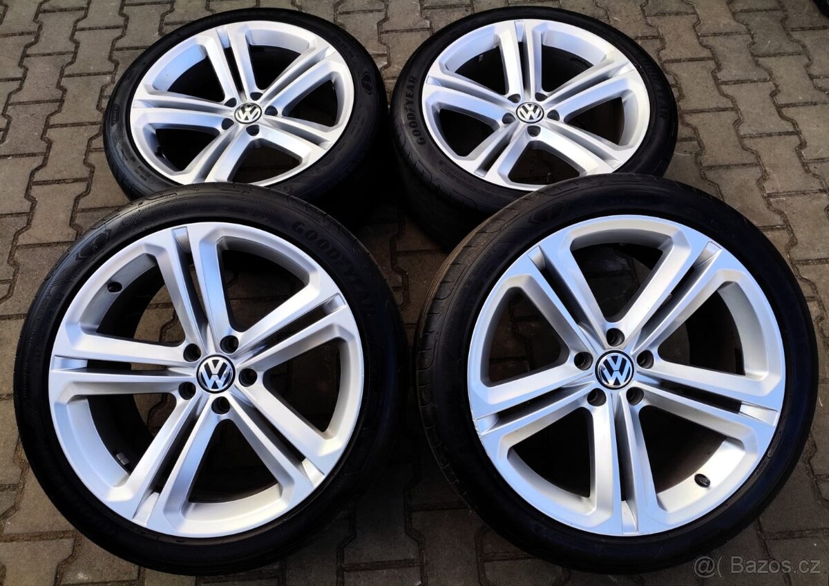 Alu kola originál Volkswagen Tiguan R-Line 5x112 R19