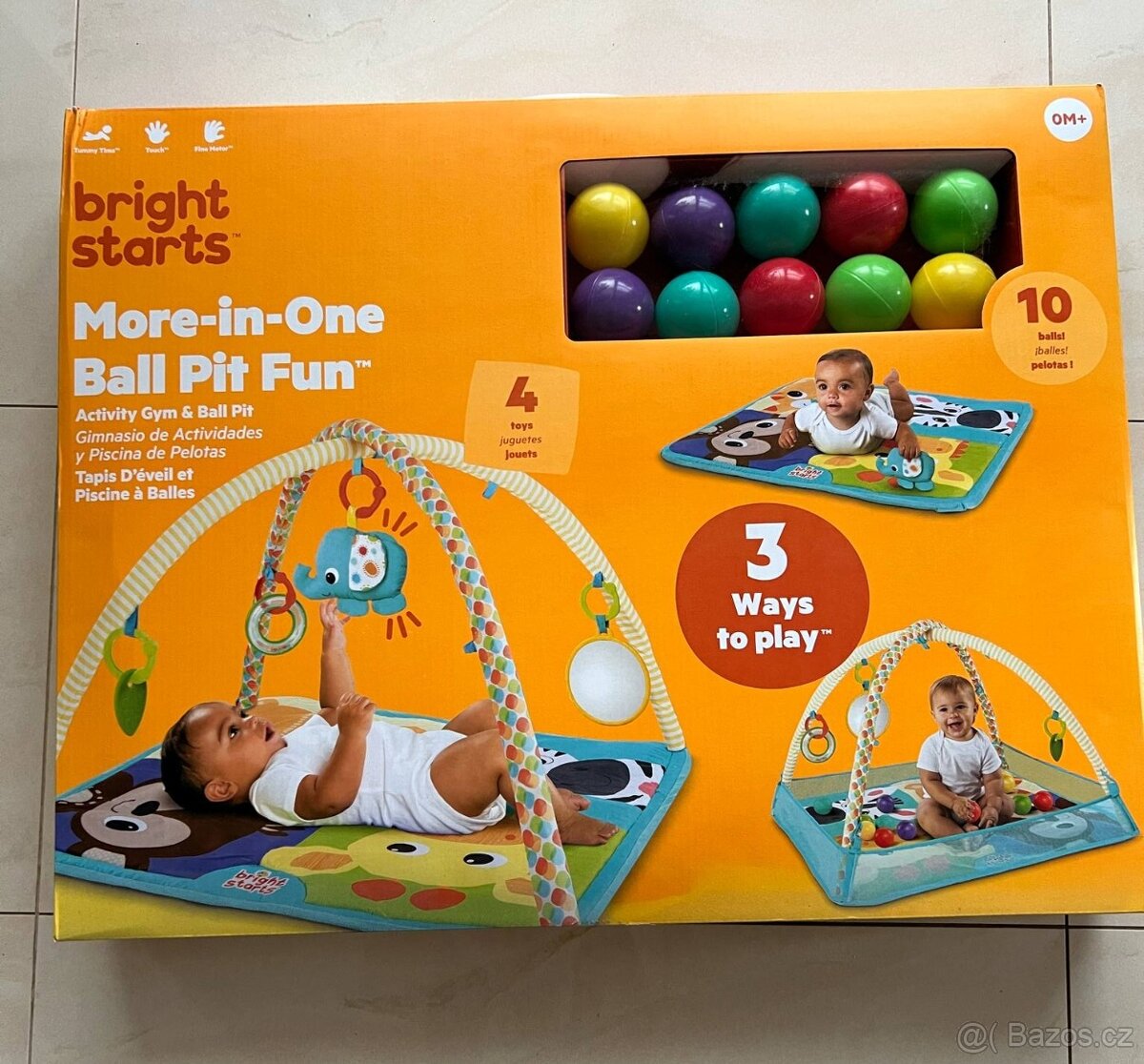 Hrací deka Bright Starts More in One Ball Pit Fun NOVÁ