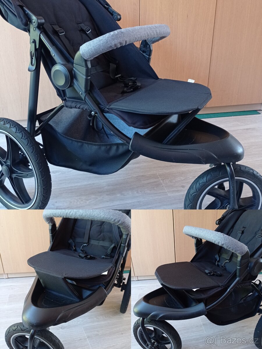Polohování nožiček Hauck, Thule, Britax, Baby Jogger