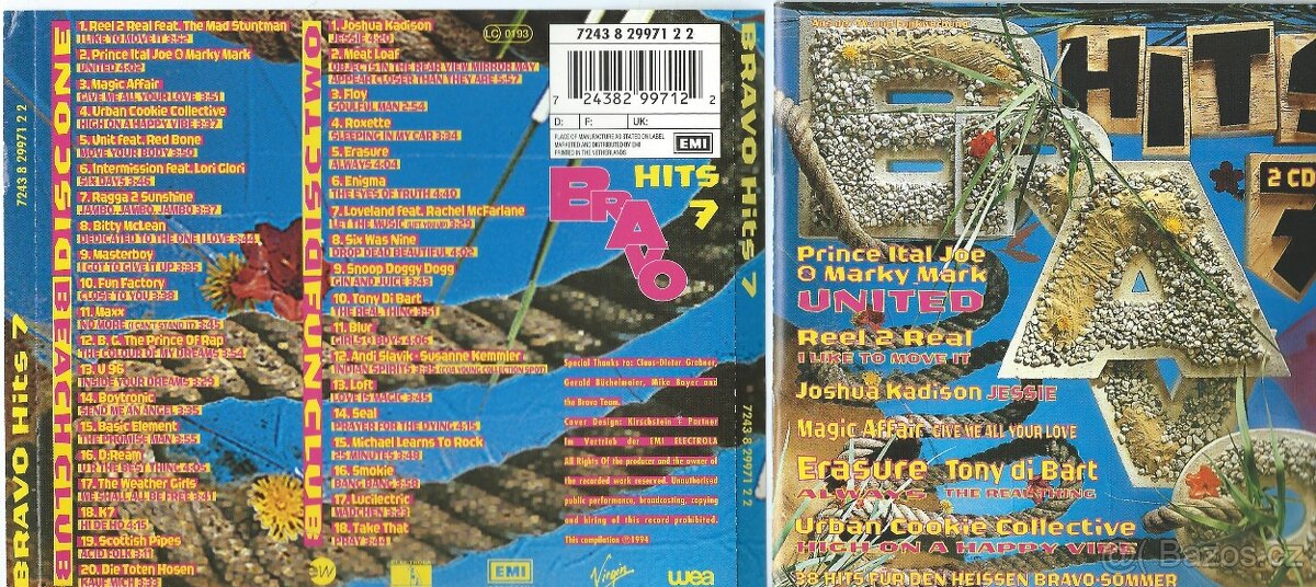 CD-PRODÁM VĚTŠÍ MNOŽSTVÍ ORIGINÁL CD 04/25