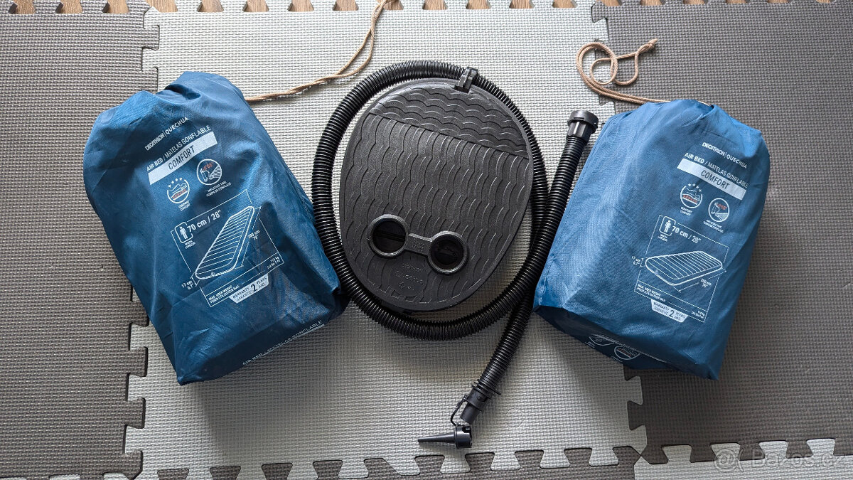 QUECHUA nafukovací matrace Air Comfort 70cm (2ks)