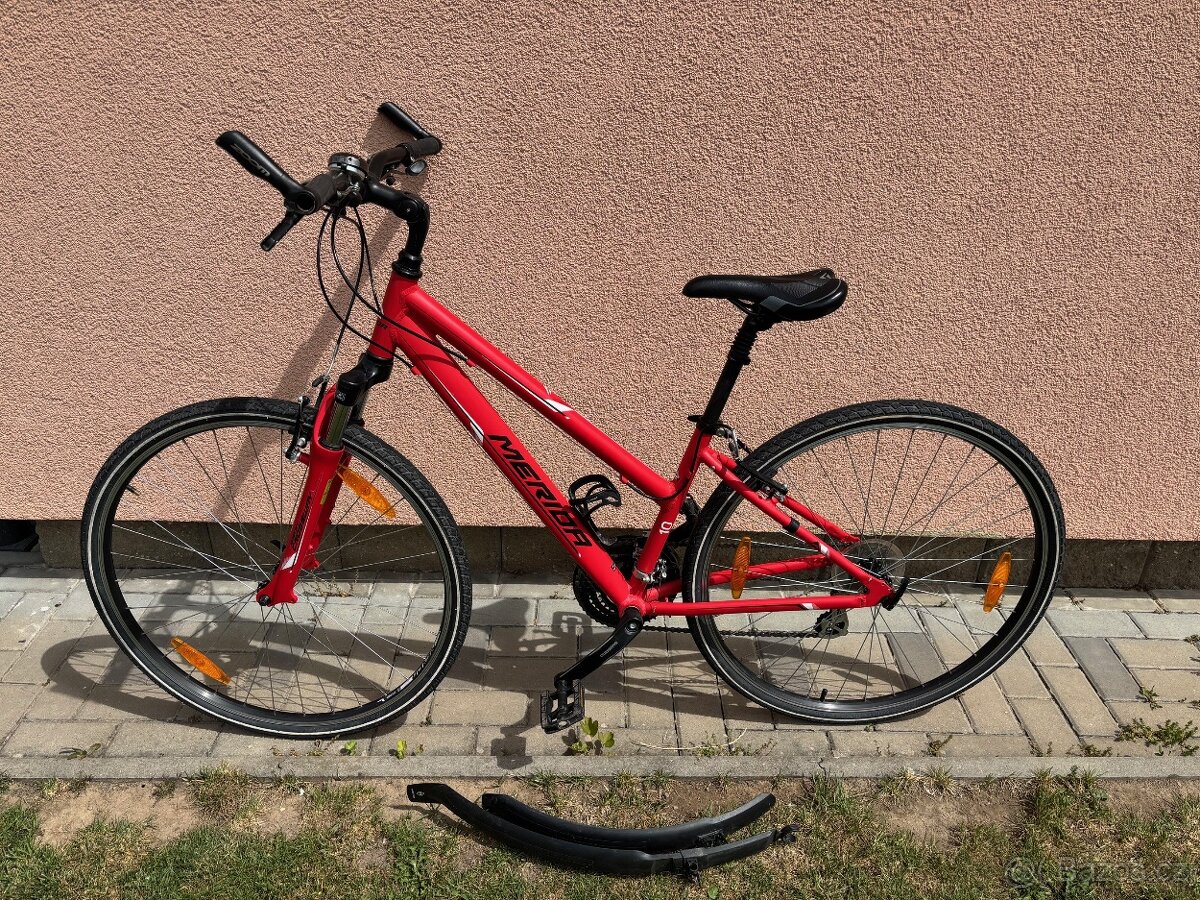 MERIDA CROSSWAY 10 červené