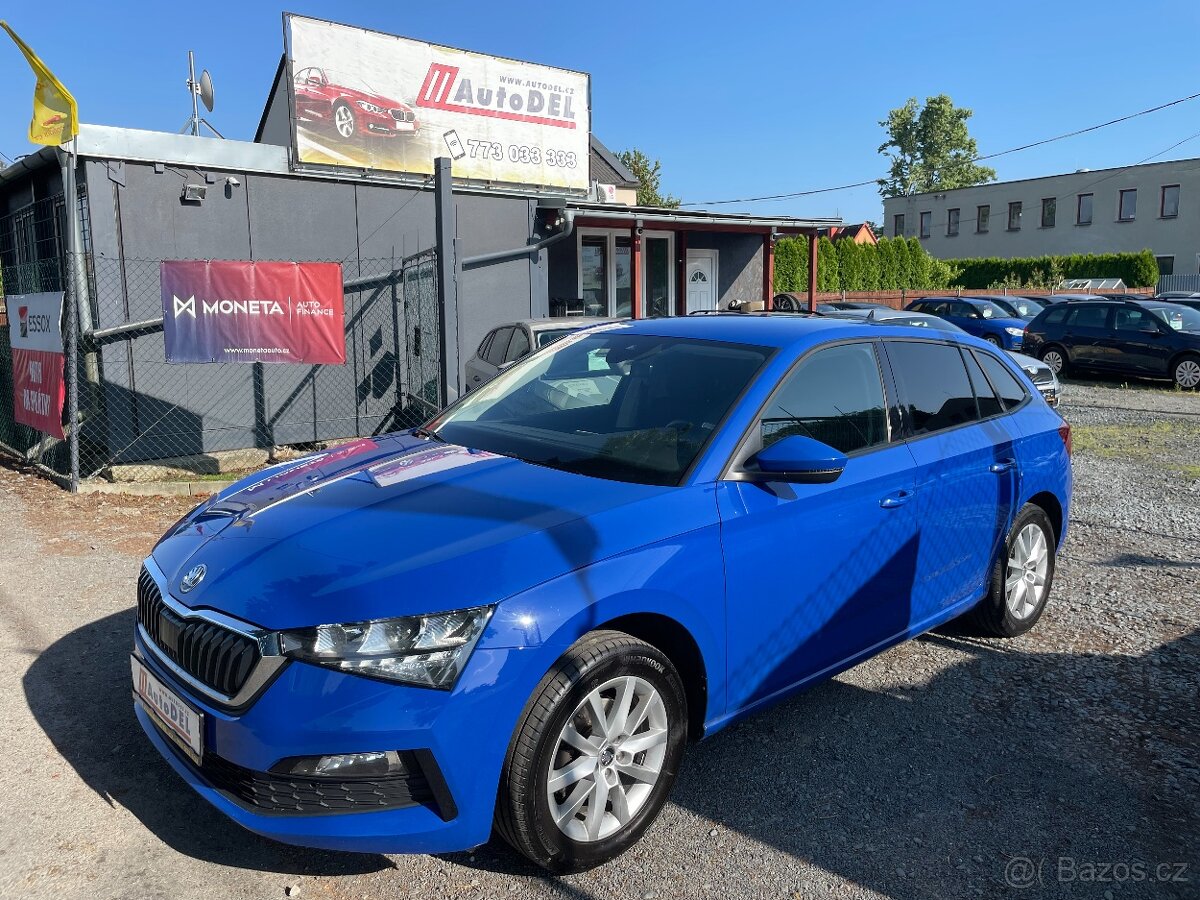 Škoda Scala 1,5 TSi Serviska, CarPlay, ALU