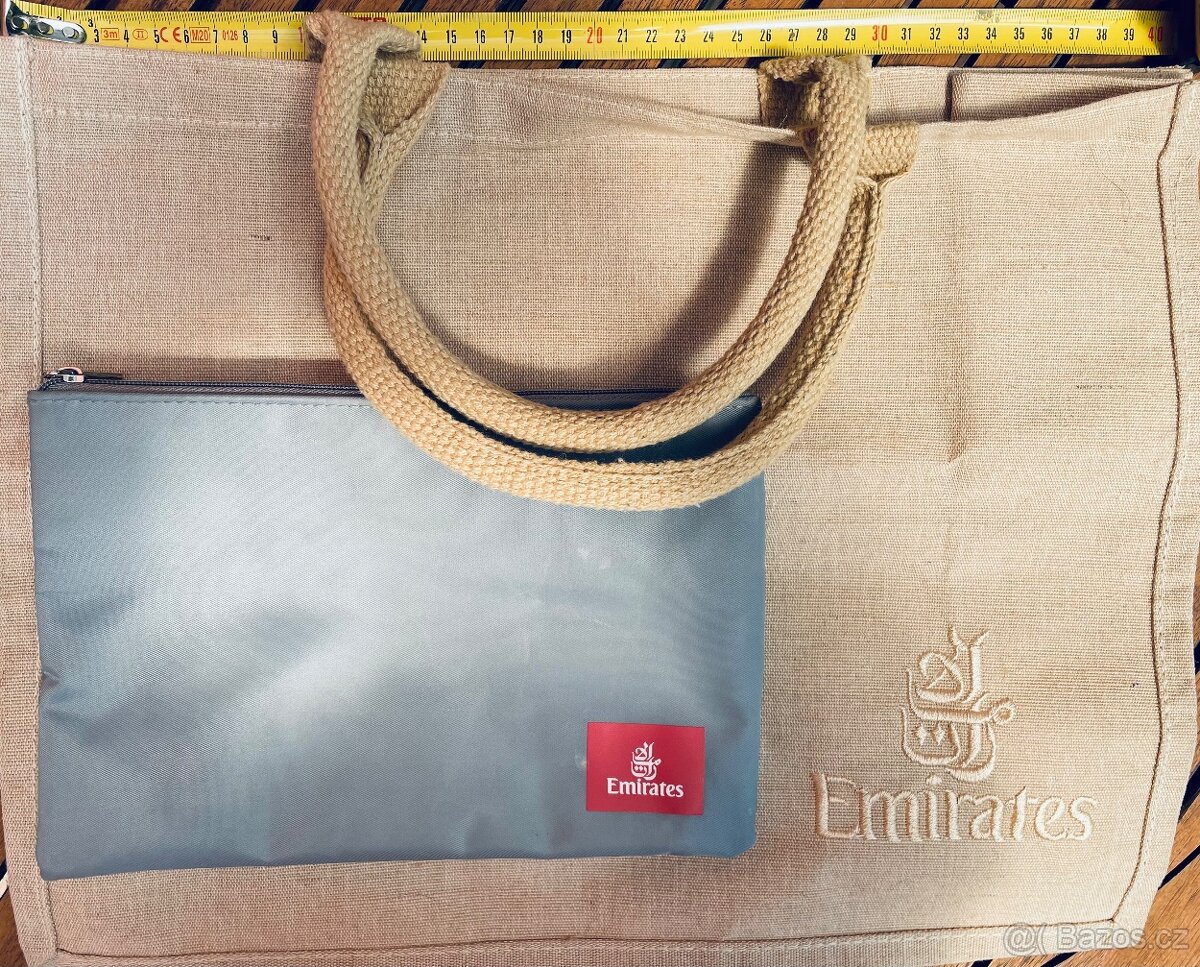 Sada 2 tašek Emirates Airlines