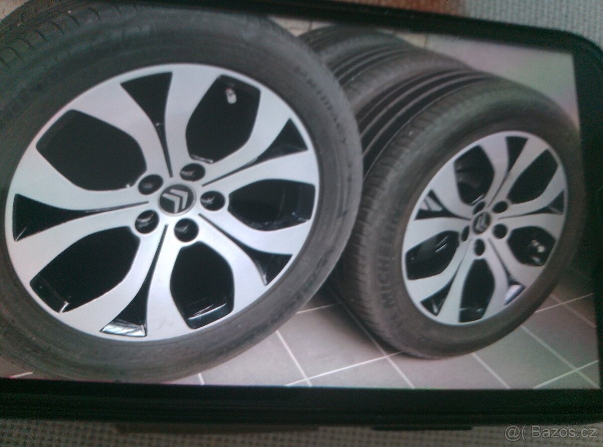 Originál ALU  Na Baltique Citroen 5x108 R17