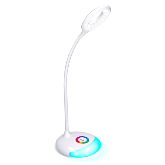 Solight LED stolní lampička – nabíjecí, stmívatelná, RGB