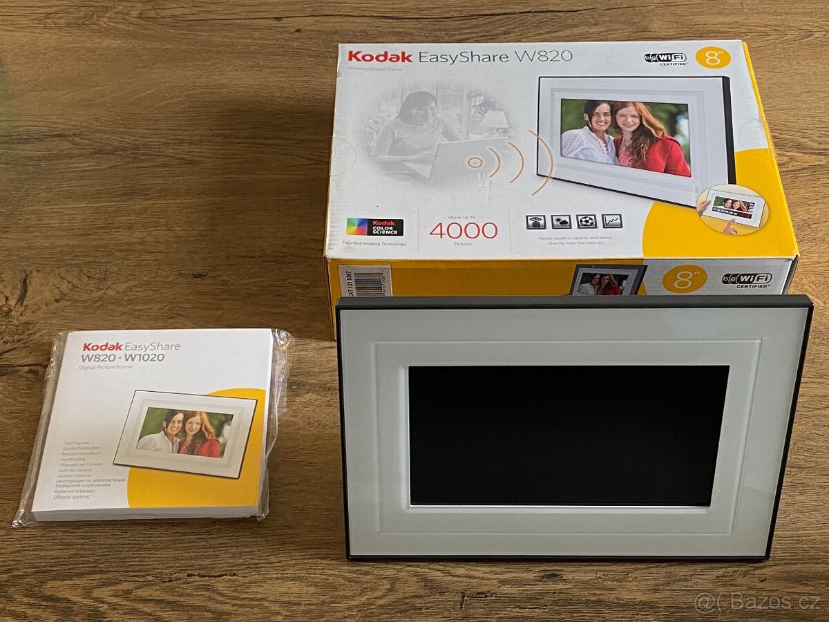 Fotorámeček Kodak EasyShare W820 téměř nový