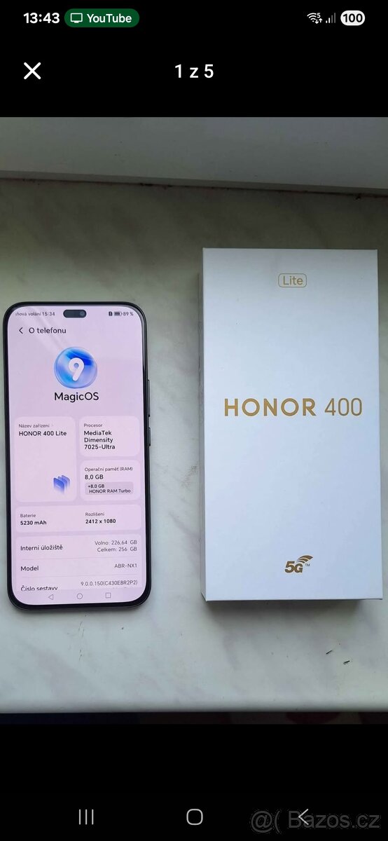 Prodám nový Honor 400lite
