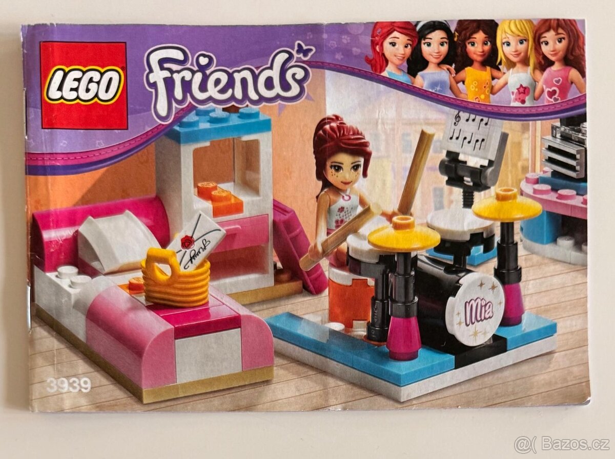 Lego Friends 3939 Miina ložnice