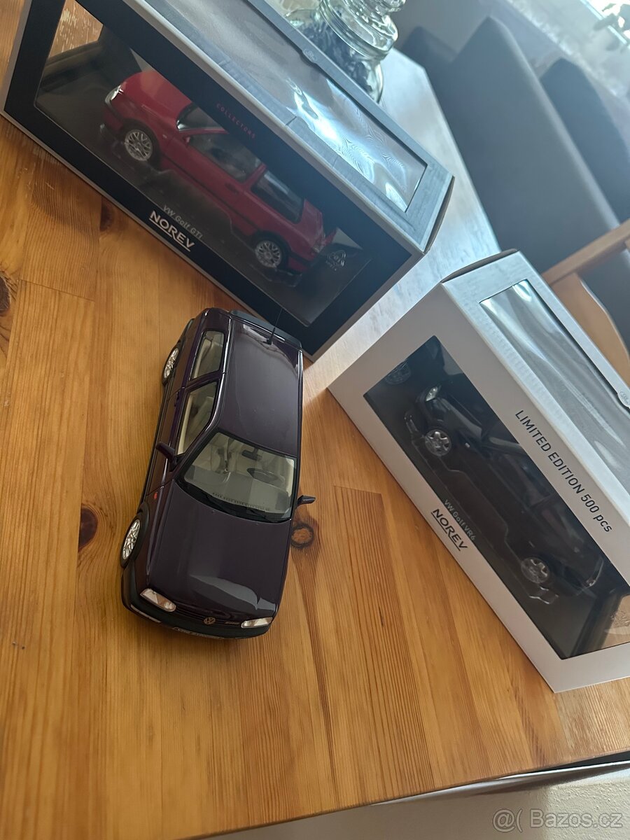 Golf Mk3 1:18 Nové modely GTI VR6 Limited Edice