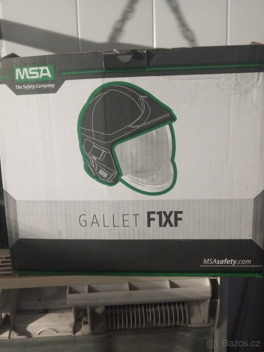 profesionální hasičská helma Gallet F1 XF