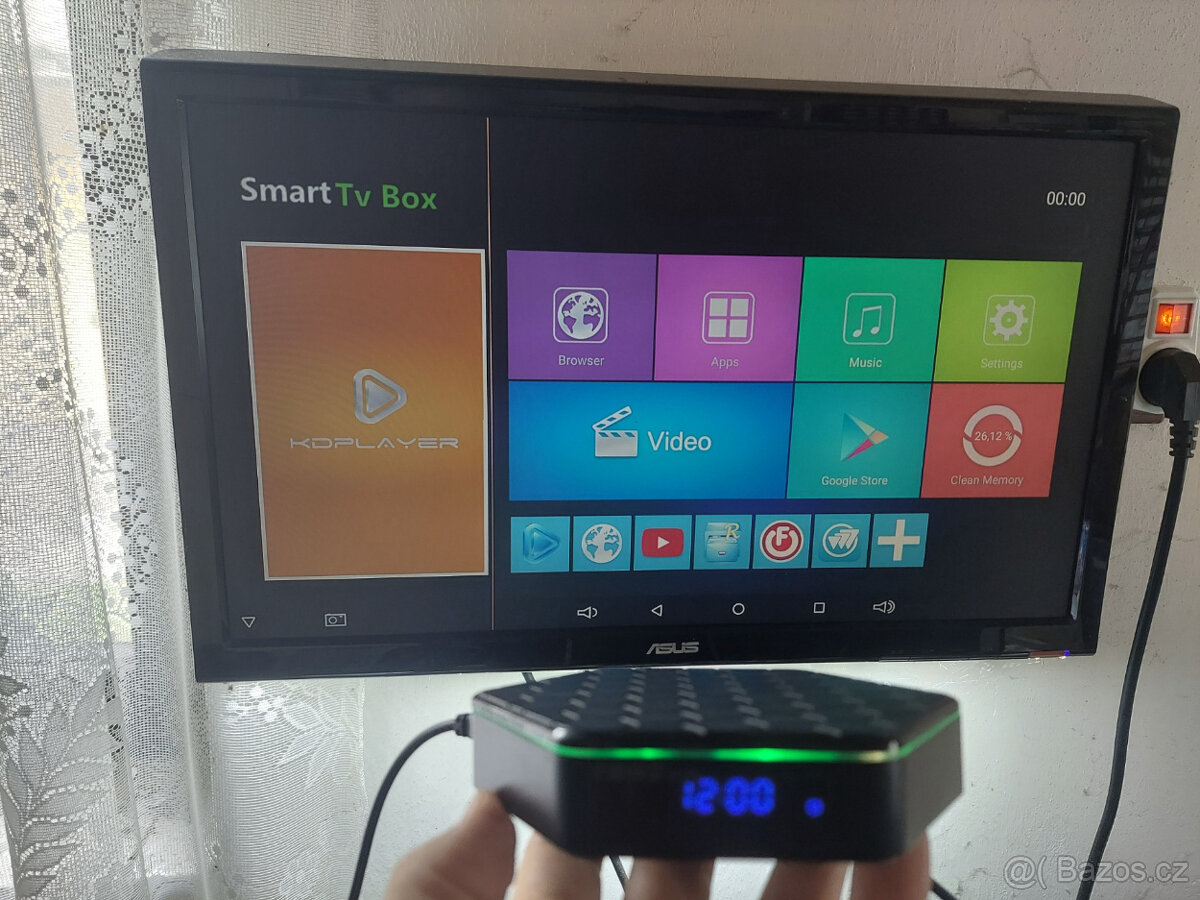 Greatever T95Z Plus TV box s Androidem, WiFi, BT, 8 jader