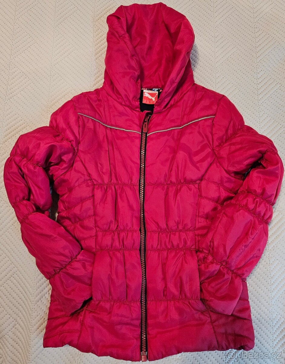 Prošívaná bunda 116cm Puma