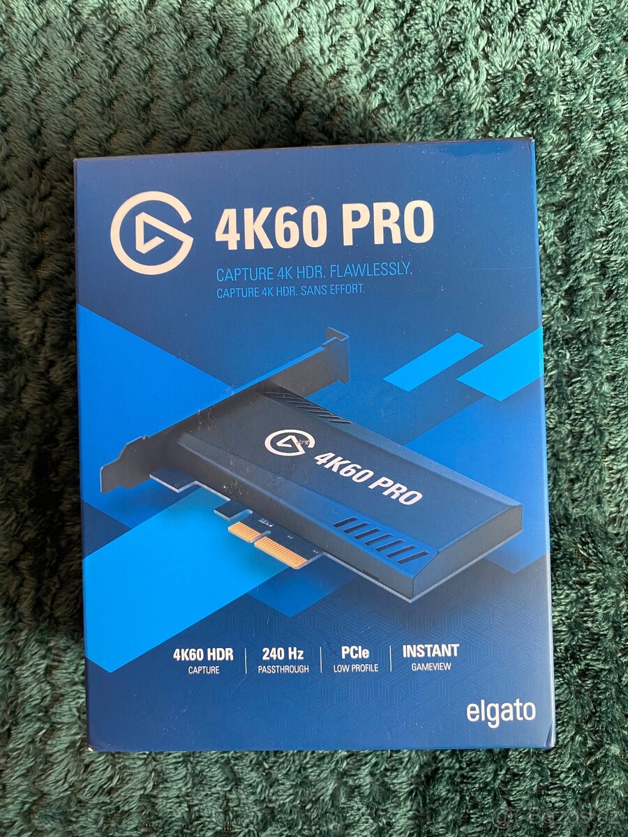 Záznamové zařízení Elgato 4K60 PRO